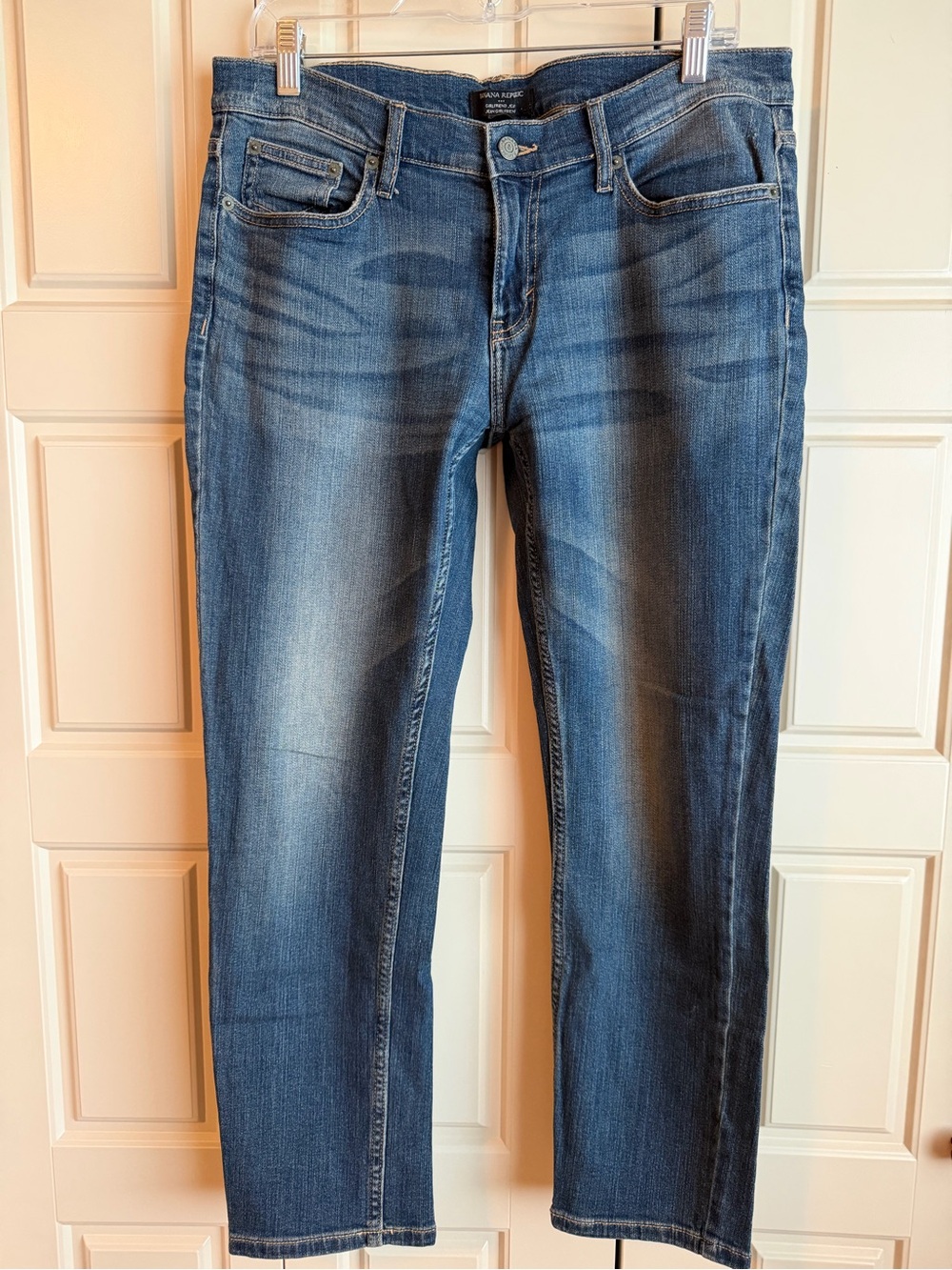Banana Republic Girlfriend Blue Denim Jeans 29/8